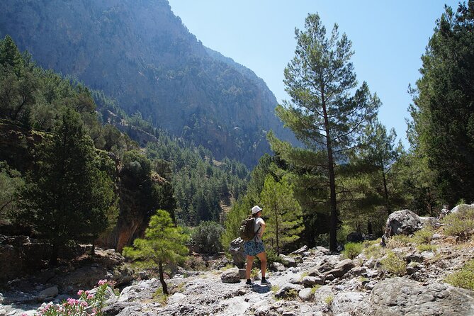 Wild Swimming and Hiking in West Crete - Swimming in Crystal Waters