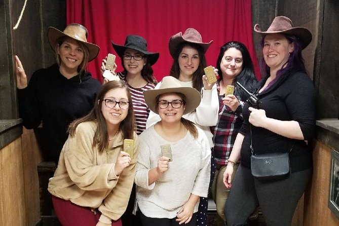 Wild West Heist Interactive Escape Room in Northfield, New Jersey - Game Details and Activities