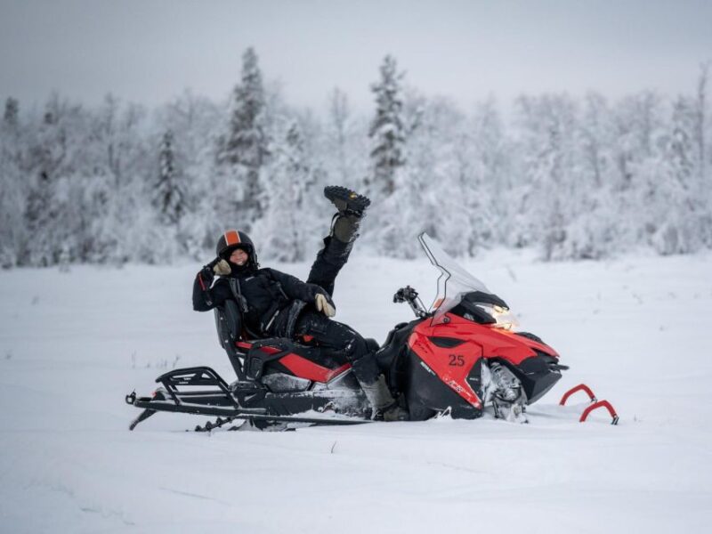 Wilderness Tour With Snowmobile & Ice Fishing - Experience Details