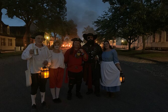Williamsburg Ghosts, Witches and Pirates Tour - Tour Details