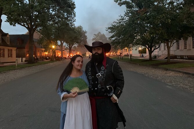 Williamsburg Ghosts, Witches and Pirates Tour - Whats Included
