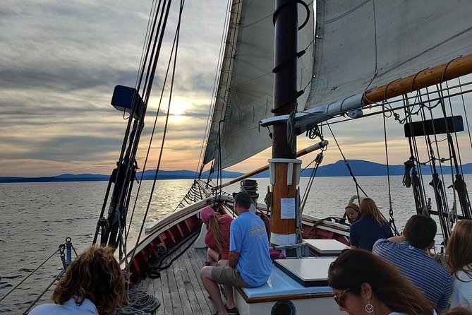 Windjammer Classic Sunset Sail From Camden, Maine - Drinks on Board