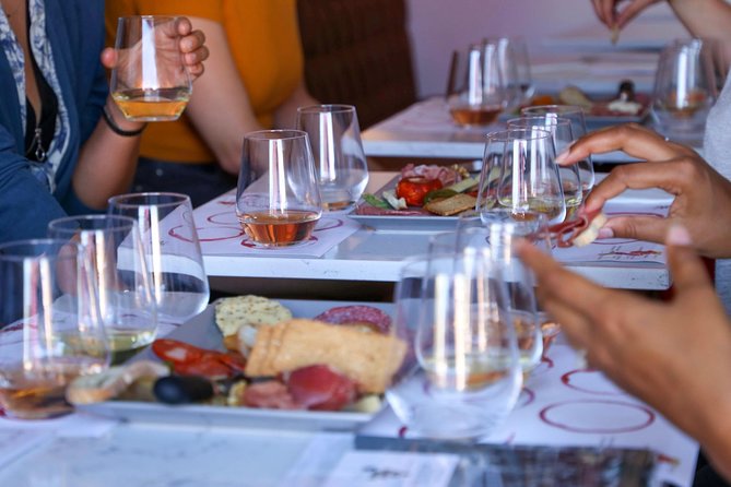 Wine and Cheese Tasting Lunch in Portuguese Wine Bar - Wines Sampled From Portugal