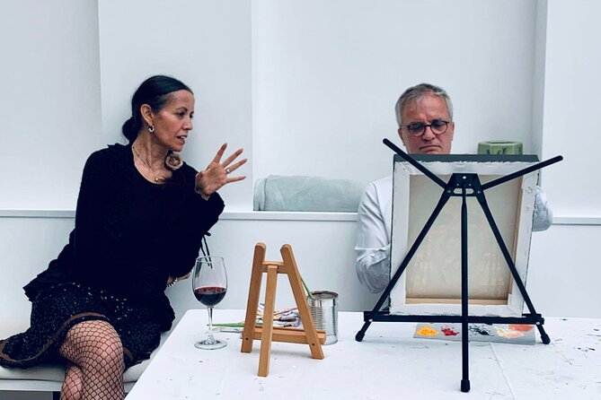 Wine and Painting Workshop Experience in Brussels - Meeting Point