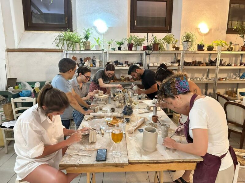Wine and Pottery Workshop at Smart Lab Verona - Experience Highlights