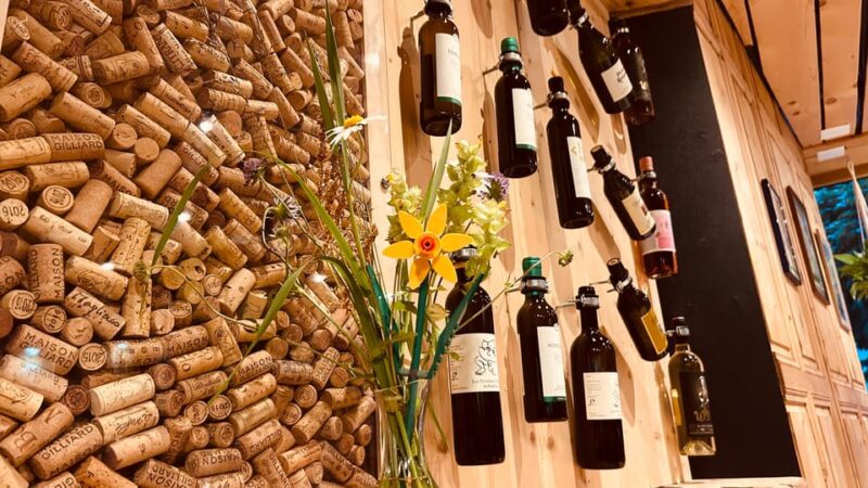 Wine and Raviolis in Vintage Bar - Vintage Wine Bar in Salvan