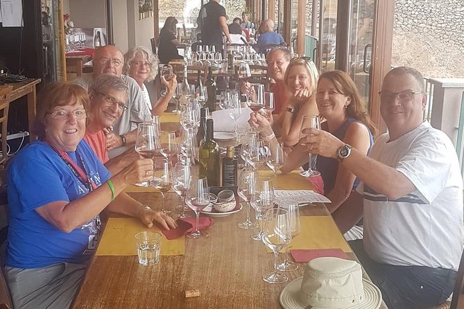 Wine Experience & Taormina Tour From Messina With Luxury Van - Wine Tasting Experience