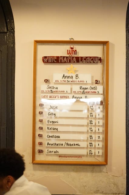Wine Mafia Entry - Preparing for the Tasting