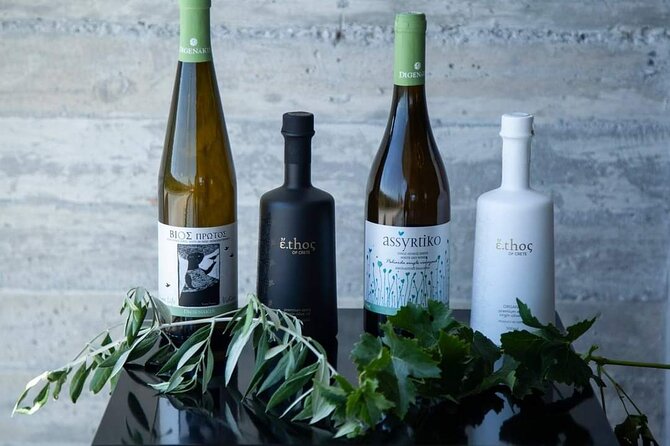 Wine Raki Olive Oil Tasting and Pottery - Small Group - Tour Options Customization