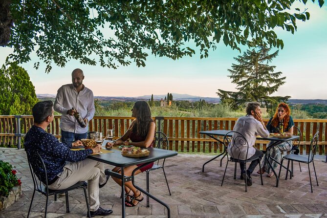 Wine Tasting at the Winery in the Panoramic Terrance - Charcuterie and Souvenir Purchases