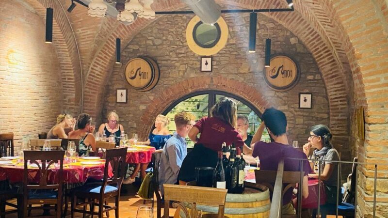 Wine Tasting Experience With Three Types of Tuscan Wine - Guided Experience With Expert Insights