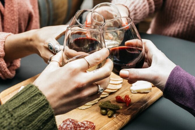 Wine Tasting With Cheese, Charcuterie, and Dessert - Key Points