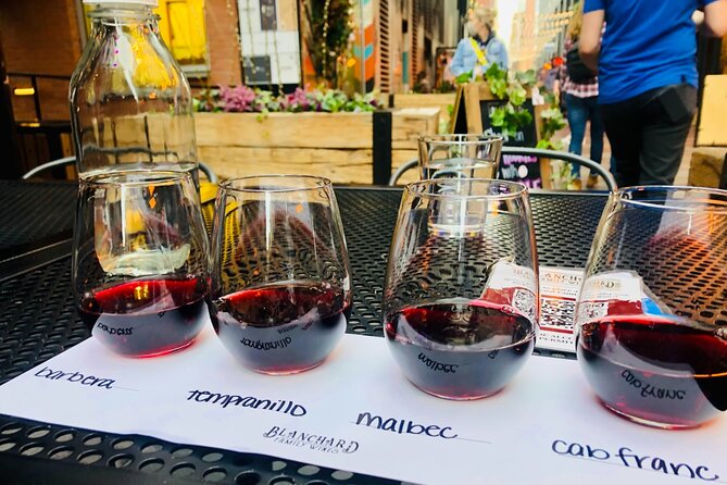 Wine Tasting With Cheese, Charcuterie, and Dessert - Varietals and Flavors