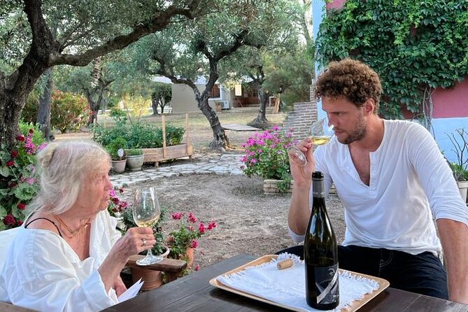 Wine Tasting With Panagiotis - Refreshing Bottled Water Accompaniment