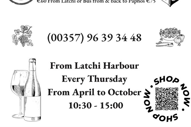 Wine Testing On-Board the Demetris Chara BBQ Boat While Visiting the Blue Lagoon - Overview of the Experience