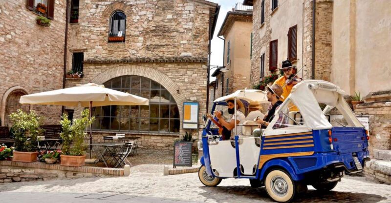 Wine Tour Spello in Tuk Tuk - Booking Information