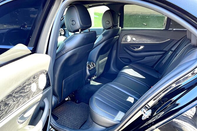 Winery and Vineyard Transportation in Private Black Sedan - Transportation Highlights