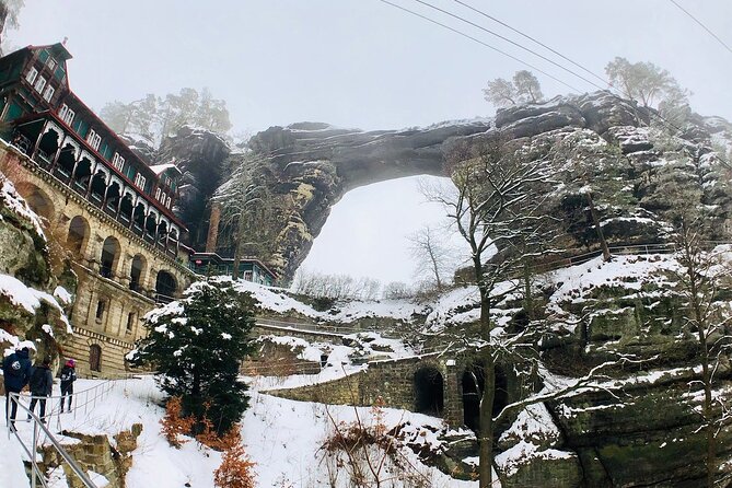 Winter Fairytale The BEST of Bohemian & Saxon Switzerland Hiking Tour - Getting There