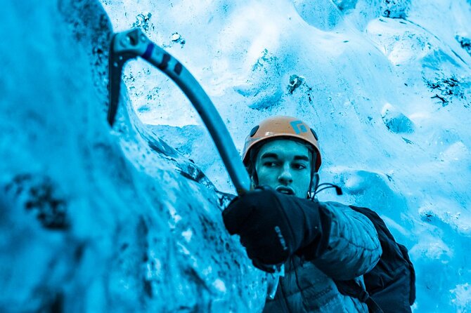 Winter Ice Cave + Climbing Private Photoshoot - 20 Shot Package - Photo Package