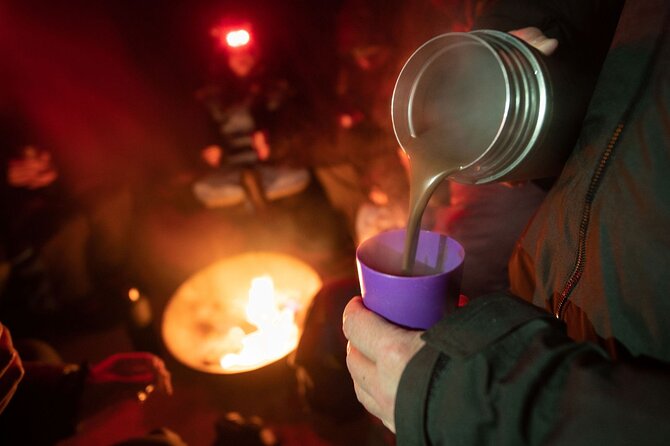 Winter Night Campfire With Chances of Seeing Northern Lights - About Wandering Owl Tour Operator