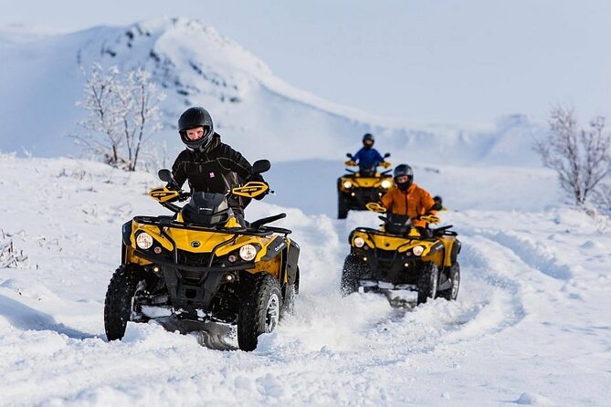 Winter Quad Bike Ride in the Arctic Circle From Rovaniemi - Key Points