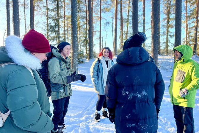 Winter Wonderland Hike in a National Park - Finnish-style Lunch by the Campfire