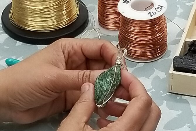 Wire Wrapping Raw Gemstones Class - Accessibility and Participation