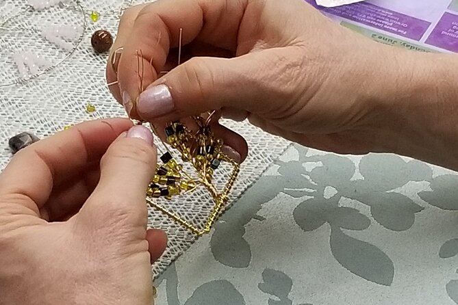 Wire Wrapping Tree of Life Necklace Class - Step-by-Step Wire Wrapping Process