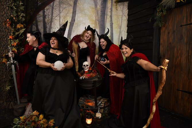 Witch Costume Photo Shoot - Olde Salem Village Theatrical Set - Customer Feedback and Experiences
