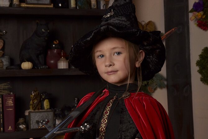 Witch Costume Photo Shoot - Witch Cottage Theatrical Set - Pricing and Cancellation