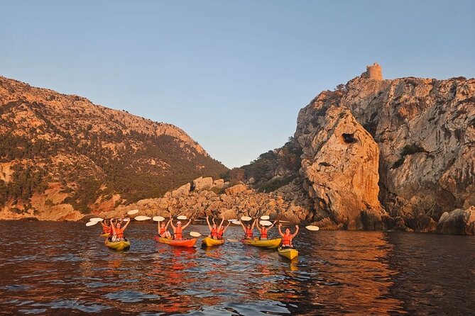 With the Kayak From Sant Elm Into the Sunset - Picnic Included - Meeting and Pickup Information