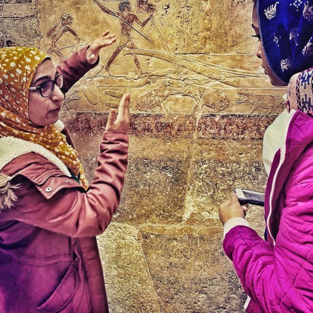 Women Guide:Pyramids, and Sphinx, Memphis, Saqqara - Key Points