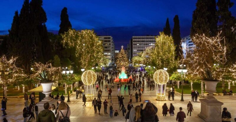 Wondrous Christmas Tour Around Athens - Itinerary
