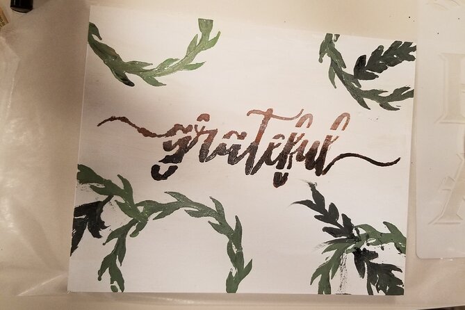 Wood Sign Painting Class - Materials and Tools