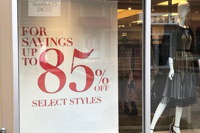 Woodbury Common Premium Outlet Shopping Private Day Trip by SUV From NYC - Flexible Cancellation Policy