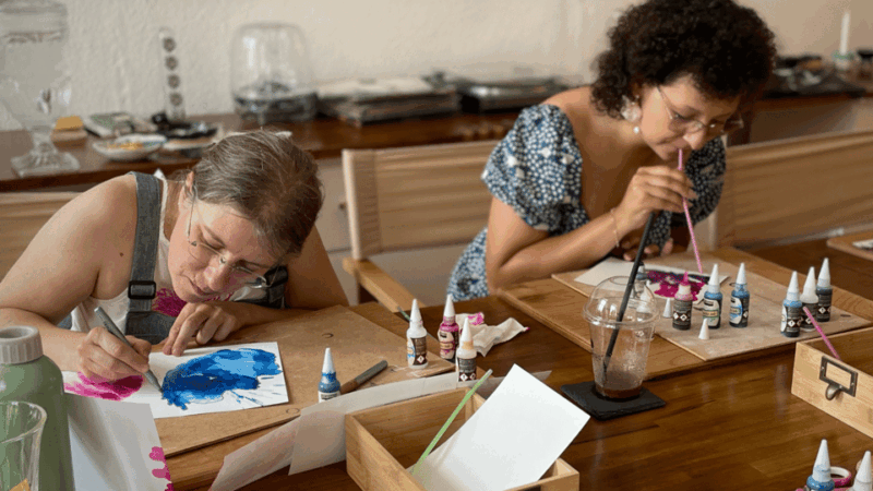 Workshop: Media Ink Painting - Reservation Details