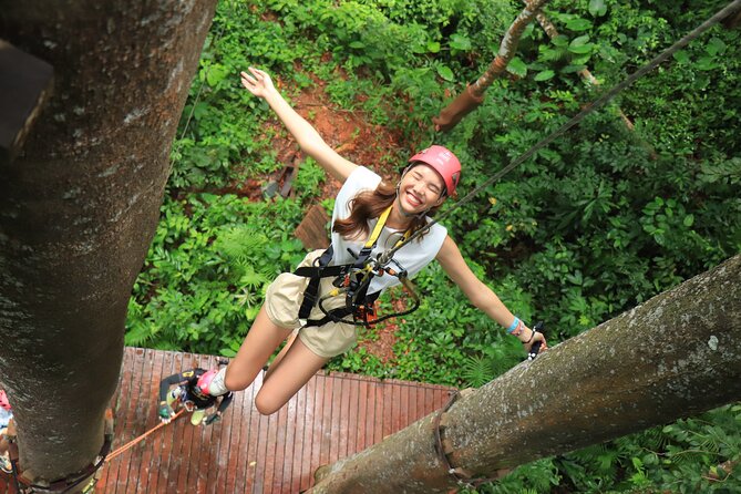 World A+ (Zipline 32 Platforms + Roller + Sky Walk With World Set Menu ) - Roller Coaster Jungle Adventure