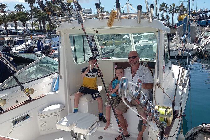 World Class Fishing Charter Trip in Tenerife - Included Equipment and Amenities