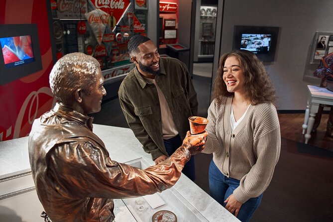World of Coca-Cola Ticket & Guided Tour With VIP Polar Bear Photo - Taste It! Beverage Lounge