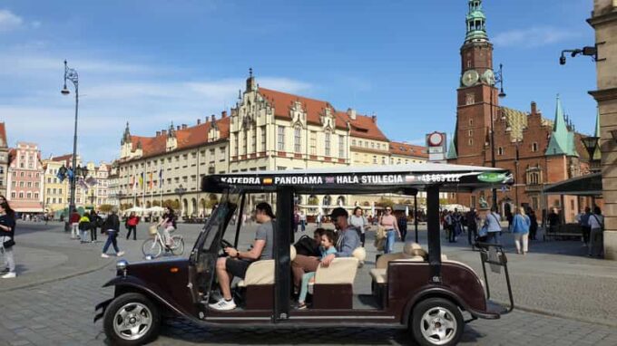Wrocław: 2-Hour RETRO E-Bus Tour (For Groups up to 7 People) - Multilingual Assistance