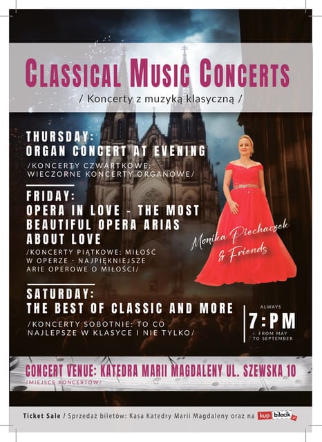 Wroclaw: Private Classical Music Concerts-live - Exceptional Artistic Performances