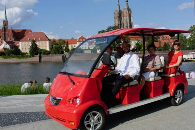 Wroclaw Tour With E-Bus, 2 H (English Guide) Group 1-4 People. - Meeting and Pickup