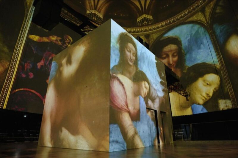 Wuppertal: Visiodrom Immersive Da Vinci Exhibition Entry - Showcased Artworks