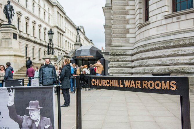 WW2 London Walking Tour & Churchill War Rooms Entrance Ticket - End Point of the Tour