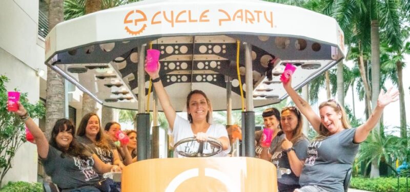 Wynwood Miami: Party Bike Happy Hour Crawl - Included in the Tour