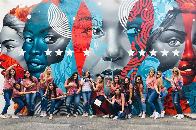 Wynwood Party Bike Bar Crawl - Group Size and Inclusions