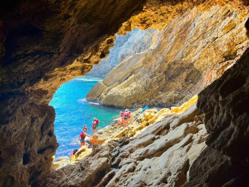 Xàbia: San Antonio Marine Reserve Snorkel & Cave Kayak Tour - Snorkeling in Crystal-Clear Waters