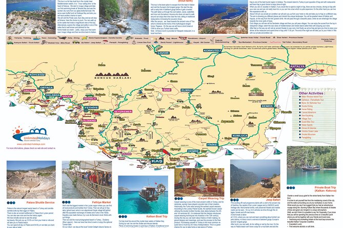 Xanthos Ancient City, Saklikent Canyon and Patara Beach From Kalkan Kas - About Your Stay