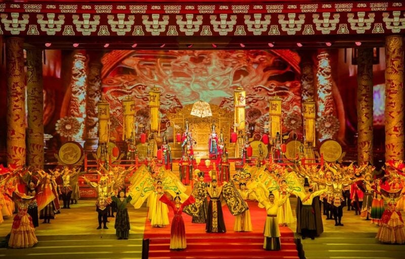 Xian Camel Bells Tang Dynasty Legend Show - Whats Included