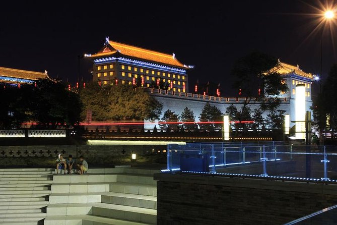 Xian Evening Tour: South Gate Square, Fountain Show Square - Key Points
